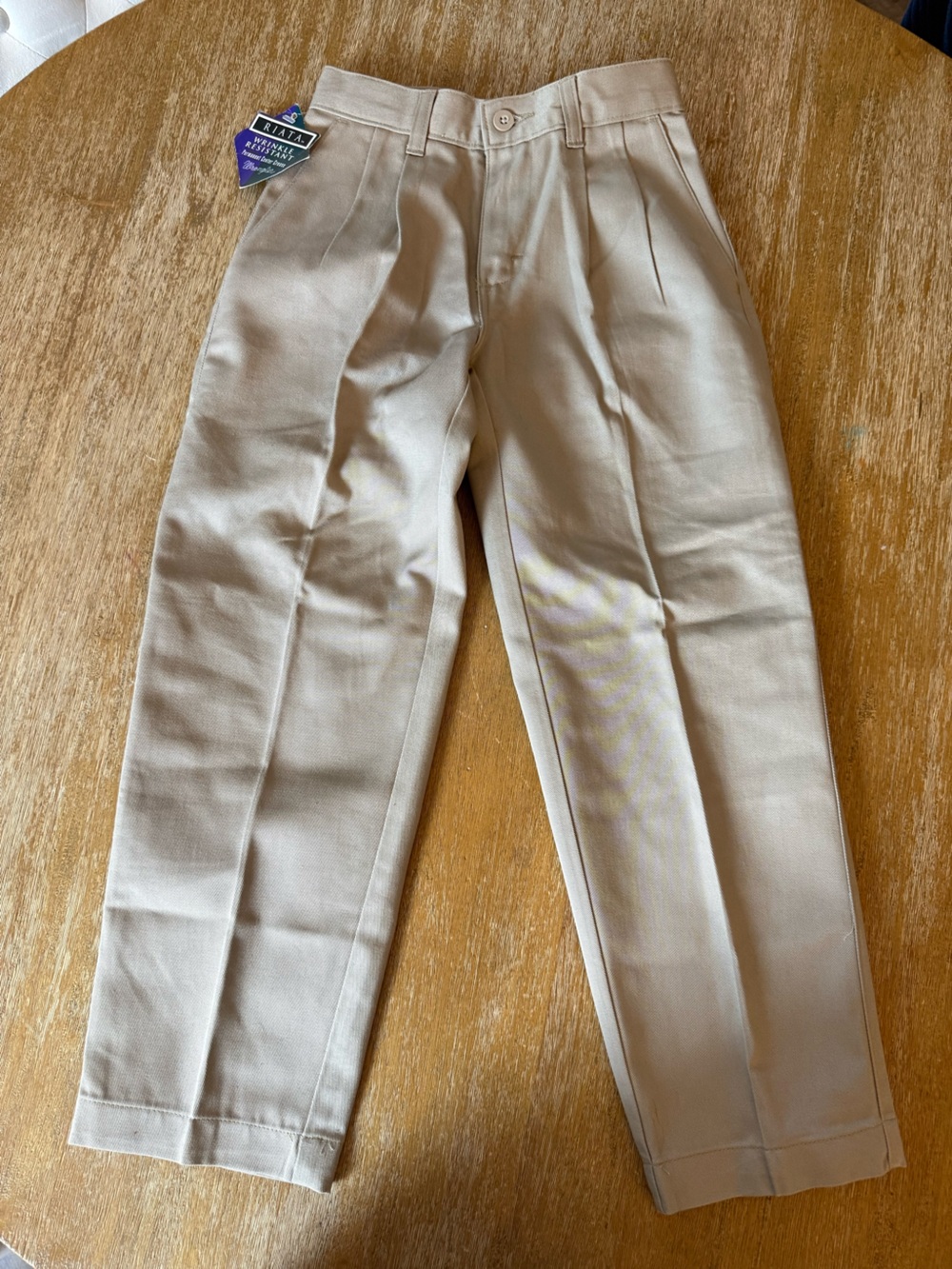 Boys Vintage Wrangler Riata Wrinkle Resistant pants size 9 slim fit